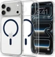 Etui plecki Spigen Ultra Hybrid MagSafe Case do Apple iPhone 18 Pro Max/17 Pro Max Clear Navy Blue (ACS12121) - obraz 1