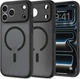 Etui plecki Spigen Ultra Hybrid MagSafe Case do Apple iPhone 18 Pro Max/17 Pro Max Frost Black (ACS12123) - obraz 1