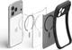 Etui plecki Spigen Ultra Hybrid MagSafe Case do Apple iPhone 18 Pro Max/17 Pro Max Frost Black (ACS12123) - obraz 6