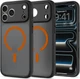 Панель Spigen Ultra Hybrid MagSafe Case для Apple iPhone 18 Pro Max/17 Pro Max Black-Orange (ACS12125) - зображення 2