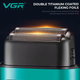 Электробритва двойное лезвие 2000mAh 9000RPM VGR V-307 Зеленый - изображение 10