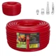 Поливочный шланг Alloid Pro армированный, 3-слойный, SCARLET BUTTERFLY, 3/4", 50м (WH-67673) Alloid WH-67673 1093059 - изображение 5