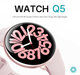 Смарт часы женские Aolon Huafit Q5 Pink (звонки по часам, пульсоксиметр) - изображение 8