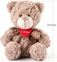 Maskotka WoodyLand Lumpin Miś z kokardą 36 cm 94002 40028 (8591864940028) - obraz 2