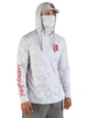 Джемпер с капюшоном Lucky John Sun Pro Hoodie Gray быстросохнущий 04 р. XL - изображение 3