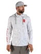 Джемпер с капюшоном Lucky John Sun Pro Hoodie Gray быстросохнущий 04 р. XL - изображение 4