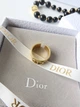 Каблучка Christian Dior золотиста Діор (200) - изображение 3