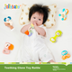 Подарочный набор Jollybaby для новорожденных с погремушкой и прорезывателем для развития хватательных навыков, для детей от 0 до 6 месяцев. - изображение 6