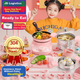 Мини-кухня Shiwanzhenzhu, настоящий набор для приготовления пищи, детский игрушечный набор для ролевых игр, съедобный набор, подарок на день рождения для девочек от 7 до 14 лет. - изображение 4