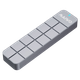 Корпус для SSD-накопичувача MAIWO K1742P M.2 NVMe, портативний корпус для жорсткого диска 10 Гбіт/с, інтерфейс Type-C, сумісний з ноутбуками та телефонами, зовнішній корпус для SSD на 16 ГБ, повністю алюмінієвий корпус - зображення 10