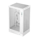 Вертикальный корпус DEEPCOOL CH270 для цифрового дисплея, белый, поддерживает установку материнской платы на заднюю панель, систему водяного охлаждения 360 мм, подставку для цифрового дисплея, сетчатую вентиляционную панель. - зображення 2