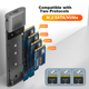 Корпус для жорсткого диска MAIWO M.2 NVMe/SATA з двома протоколами, корпус для зчитування SSD типу C/USB 3.2, 10 Гбіт/с, підходить для зовнішнього жорсткого диска ноутбука K1691 - зображення 7