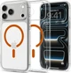 Etui plecki Spigen Ultra Hybrid MagSafe Case do Apple iPhone 18 Pro /17 Pro Transparent Orange (ACS12159) - obraz 1