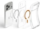 Etui plecki Spigen Ultra Hybrid MagSafe Case do Apple iPhone 18 Pro /17 Pro Transparent Orange (ACS12159) - obraz 6