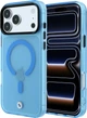 Etui na smartfon Apple iPhone 18 Pro/17 Pro BMW Sign Frosted IML & Metal Logo MagSafe Blue (BMHMP18L26HTFSILB) - obraz 1