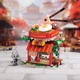 Конструктор Pantasy Kung Fu Panda Кунгфу Панда Мини Вид на улицу - Раменная лавка Чжена (86506) - изображение 2