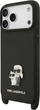 Etui na smartfon Apple iPhone 18 Pro Max/17 Pro Max Karl Lagerfeld Saffiano Karl&Choupette Metal Pin CBDY Strap Black (KLHCP18XSAKCPBK) - obraz 3