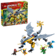Конструктор LEGO Ninjago Битва дракона Рию 347 элемента (71855) - изображение 4
