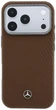 Чохол для смартфона Apple iPhone 17 Pro Max / 18 Pro Max Mercedes Leather Semi Wrap Wood Effect MagSafe Camel (Mer008906) - зображення 3