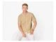 Рубашка с коротким рукавом для мужчины Livergy by Esmara men 506560 L Желтый - изображение 2