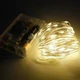 Светодиодная гирлянда новогодняя Xatynka 100 LED 10 м на батарейках Теплый Белый (163-41-1978-07) - изображение 4