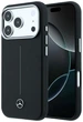 Чохол для смартфона Apple iPhone 17 Pro / 18 Pro Mercedes Leather Semi Wrap Iconic Line MagSafe Black (Mer008830) - зображення 1