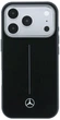 Чохол для смартфона Apple iPhone 17 Pro / 18 Pro Mercedes Leather Semi Wrap Iconic Line MagSafe Black (Mer008830) - зображення 3