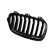 Ніздрі решітки радіатора переднього бампера BMW 2 series F22/F23 2014-2019 Black 1BAR - зображення 5