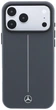 Чохол для смартфона Apple iPhone 17 Pro / 18 Pro Mercedes Leather Semi Wrap with Iconic Line MagSafe Anthracite (Mer008907) - зображення 3