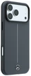 Чохол для смартфона Apple iPhone 17 Pro / 18 Pro Mercedes Leather Semi Wrap with Iconic Line MagSafe Anthracite (Mer008907) - зображення 4