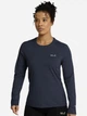 Спортивная кофта женская Jack Wolfskin Trail Ls W A66366-C0412 L Синяя (4064886762458) - изображение 1