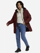 Пуховик зимний женский Jack Wolfskin Frozen Palace Long Jkt W Rds A65096-J0211 XL Бордовый (4064886781985) - изображение 3
