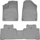 Килимки Weathertech HP Grey для Acura MDX (mkIII) 2013-2020 (не гібрид)(1-2 ряд) (WT 465761IM-465762IM) - изображение 1
