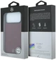Чохол для смартфона Apple iPhone 17 Pro / 18 Pro Mercedes Leather Semi Wrap Iconic Line MagSafe Burgundy (Mer008834) - зображення 8