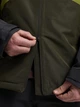 Куртка зимняя короткая мужская Jack Wolfskin Stonetrail 2L Ins Jkt M A66330_E0337 M Зеленая (4064886757799) - изображение 4