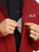 Куртка демісезонна з капюшоном чоловіча Jack Wolfskin Wisper Ins Jkt M A61870_J0191 S Червона (4064886777230) - зображення 6