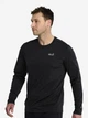 Спортивный лонгслив мужской Jack Wolfskin Trail Ls M A66306_6000 2XL Черный (4064886758017) - изображение 1