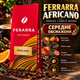 Зернова кава Ferarra Africano 1000 г натуральна арабіка середнє обсмажування цитрусові квіткові ноти лимонно винна кислинка солодка карамель темні ягоди - зображення 1