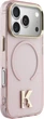 Etui na smartfon Apple iPhone 18 Pro Max/17 Pro Max Karl Lagerfeld IML K Head Pink (KLHMP18X5HTMKHDP) - obraz 4