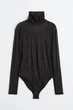 Боди-топ H&M 1147086001c72 M черное (100017357) - изображение 1