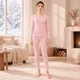 Комплект женского термобелья Lesko 8099 Light pink 2XL антибактериальный мягкий эластичный - изображение 1