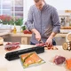 Вакуумний упаковник продуктів Vacuum Sealer S 26X-252 Чорний - изображение 2