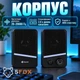 Компьютерная акустика колонка для пк и ноутбука Kisonli X32 RGB, 6 Вт, AUX, USB, LED, черный - изображение 2