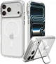 Чохол для смартфона Apple iPhone 17 Pro/18 Pro Spigen Ultra Hybrid Optik S MagSafe Transparent Silver (ACS11921) - зображення 1