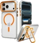 Etui na smartfon Apple iPhone 17 Pro/18 Pro Spigen Ultra Hybrid Optik S MagSafe Transparent Orange (ACS11923) - obraz 1