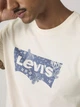 Футболка хлопковая длинная мужская Levi`s 705708067 M Молочная с принтом (1162901732) - изображение 4
