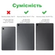 Защитное стекло на экран для планшета Samsung Galaxy Tab A11+ Plus 11" SM-X236, SM-X230 / Tab A9+ Plus 11" SM-X216, SM-X210 (прозрачное / 2.5D округленная кромка) - изображение 4