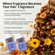 SEVICH Perfume Hair Oil 10 × 1,5 мл 15 мл Парфумована олія для волосся Севіч з кератином для зволоження, блиску та контролю пухнастості - зображення 4