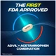 Advil Dual Action Acetaminophen 250 мг 240 каплет Адвил Дуал Экшн Двойное действие против различных видов боли - изображение 9