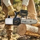 Аккумуляторная цепная пила Litheli питание от павербанка УМБ Litheli Power Bank 10000 мАч 45Вт 2А (U20CS00-0U220) - изображение 4